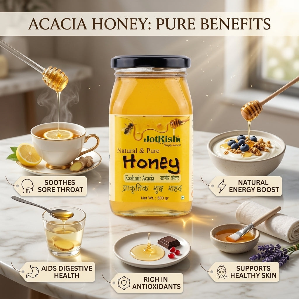 Kashmir Acacia Honey – Natural & Pure