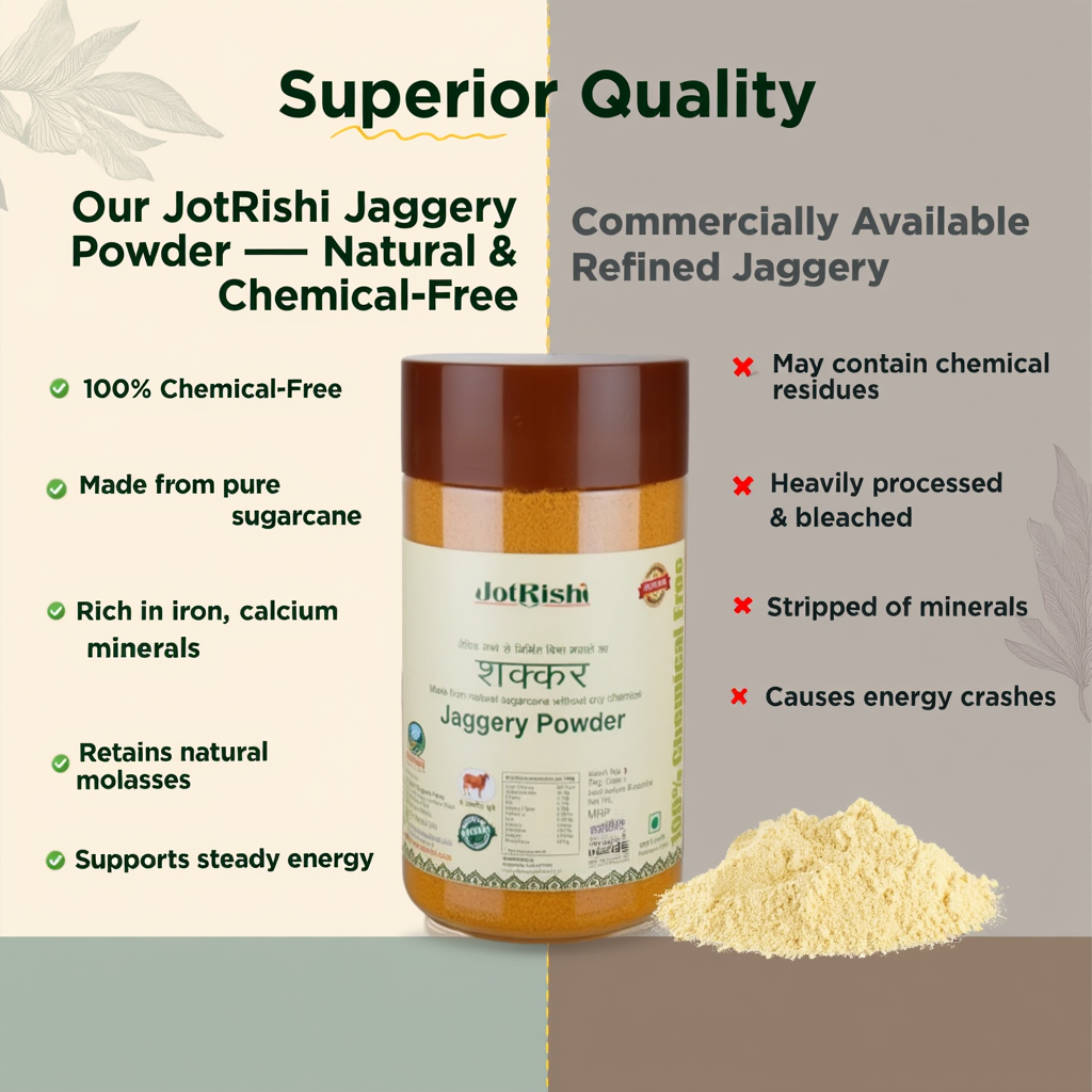Jaggery Powder – Natural & Chemical-Free