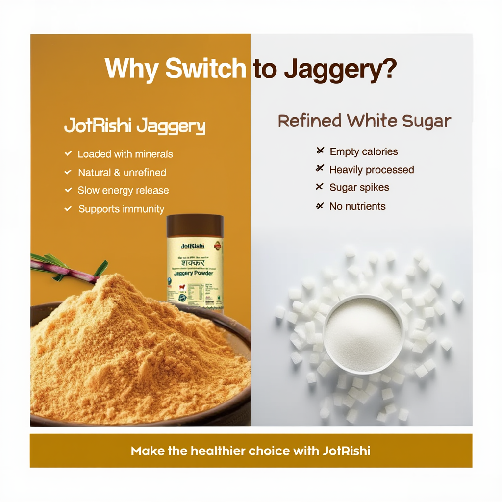 Jaggery Powder – Natural & Chemical-Free