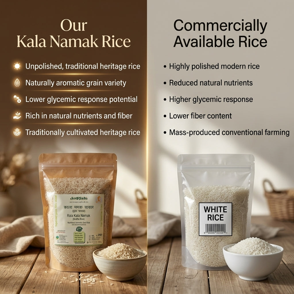 Kala Namak Rice (Budha Rice) — Ancient Heritage Grain | 1kg
