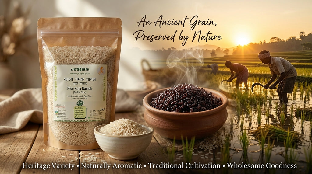Kala Namak Rice (Budha Rice) — Ancient Heritage Grain | 1kg