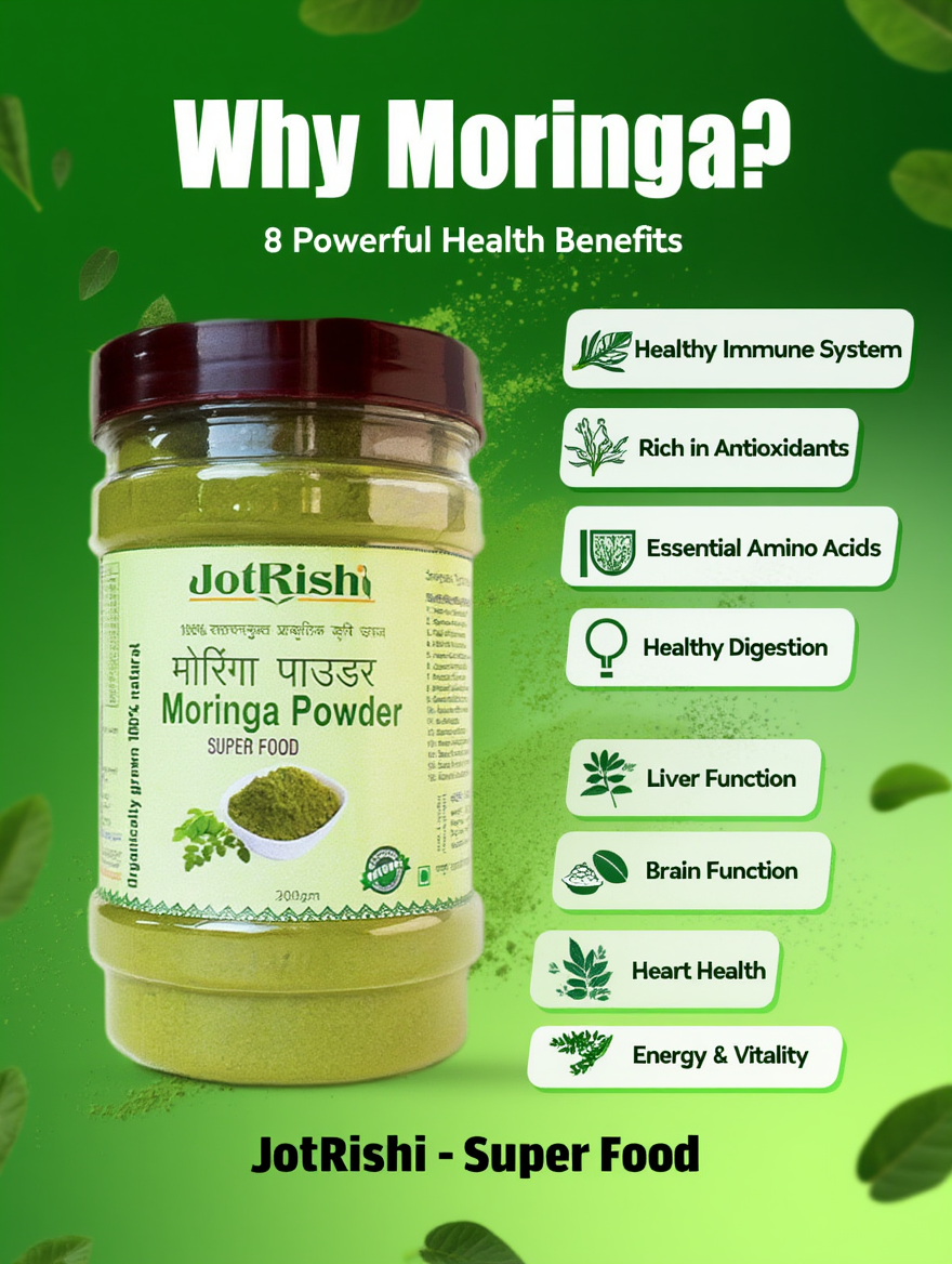 Moringa Powder – Organic Super Food | 200g